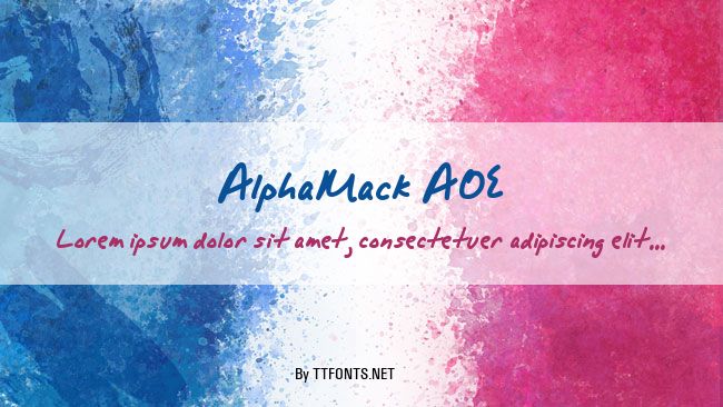 AlphaMack AOE example